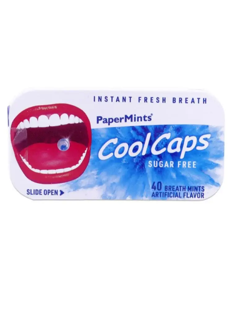 PaperMints CoolCaps Sugar Free Mint Capsules 