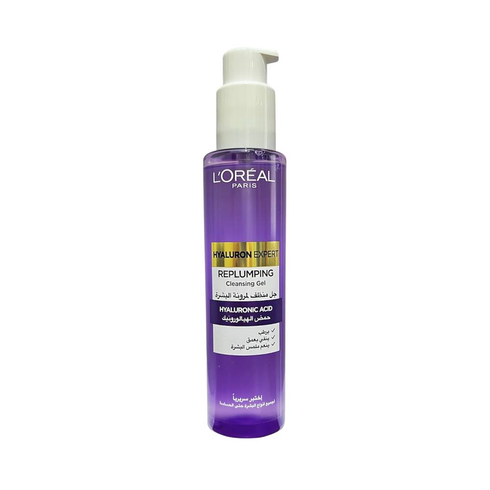 L'Oréal, Hyaluronic Acid, Skin Replenishing Cleansing Gel, 150ml