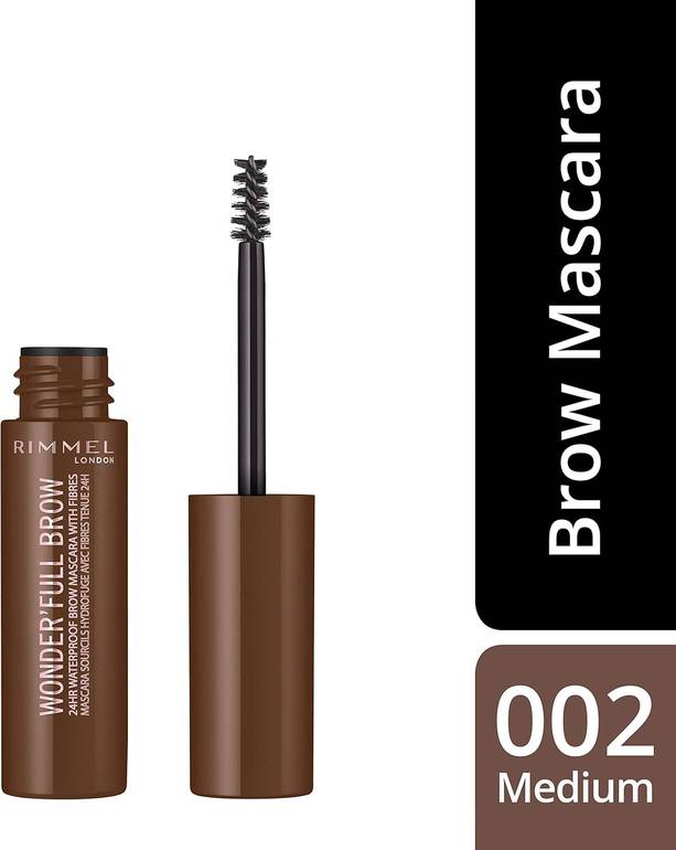 Rimmel Wonderful Brow Mascara - 002 Medium Brown