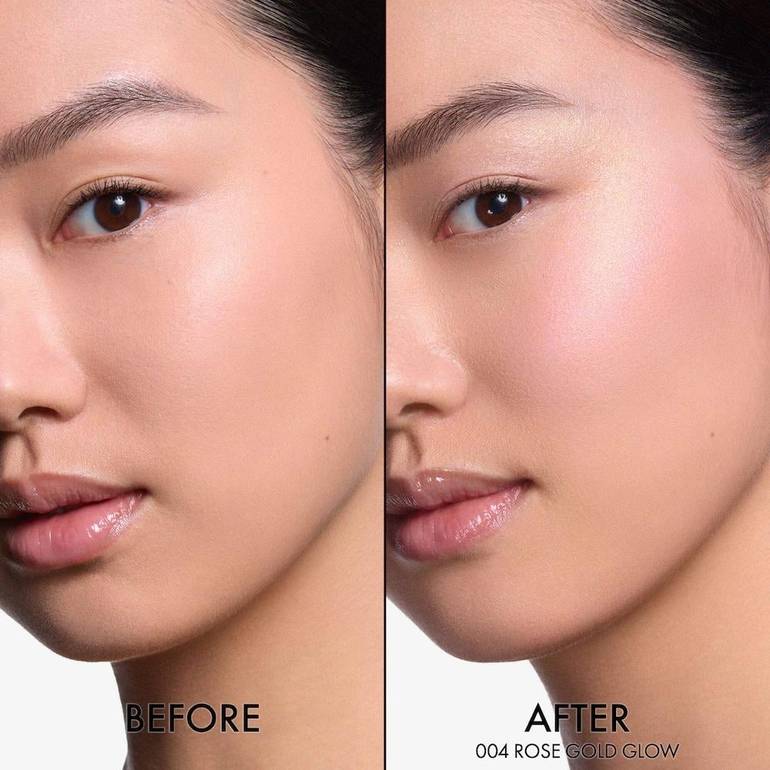 Dior, Backstage Blush and Highlighter Palette, - 004 Rose Gold Glow