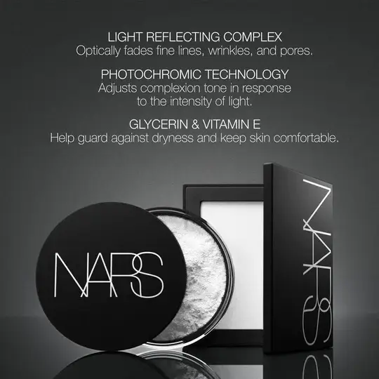 NARS, Loose Powder, Light Reflective, Translucent, Crystal