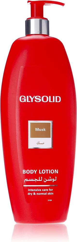 Glysolid, Body Lotion, Musk Scent, 500ml