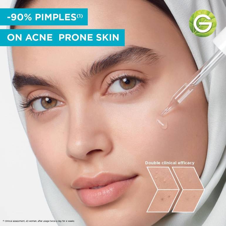 Garnier, Ultra-Refining Serum, Prone to Acne, 15 ml