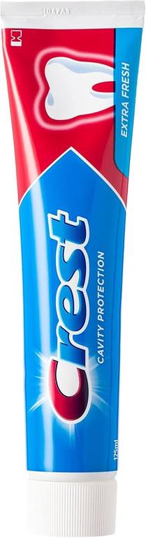 Crest, toothpaste, tooth decay, freshness, extra, 125 ml