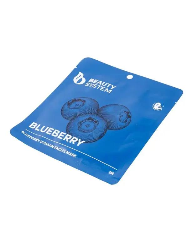 Beauty System, Blueberry Vitamin Facial Mask 