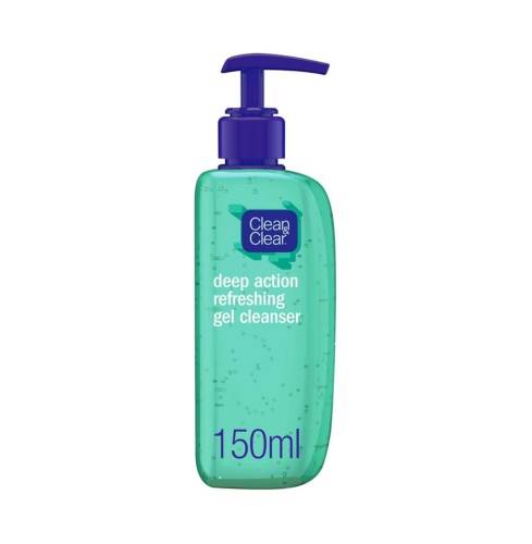 Clean & Clear, Deep Action Refreshing Cleansing Gel, 150 ml