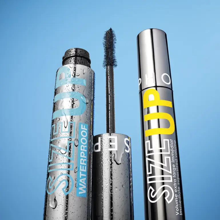 Sephora, Mascara, Size, Up, Waterproof, Ultra, Black, - 01