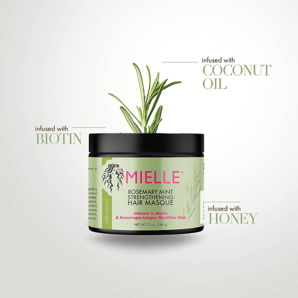 Mielle Organics deeply nourishing mask for damaged hair with rosemary and mint oil