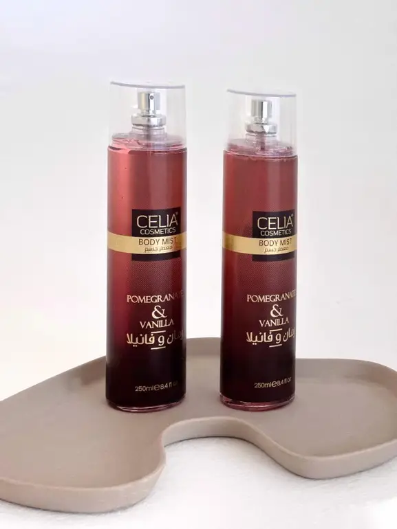 سيليا, معطر جسم, بالرمان والفانيلا, - 250مل