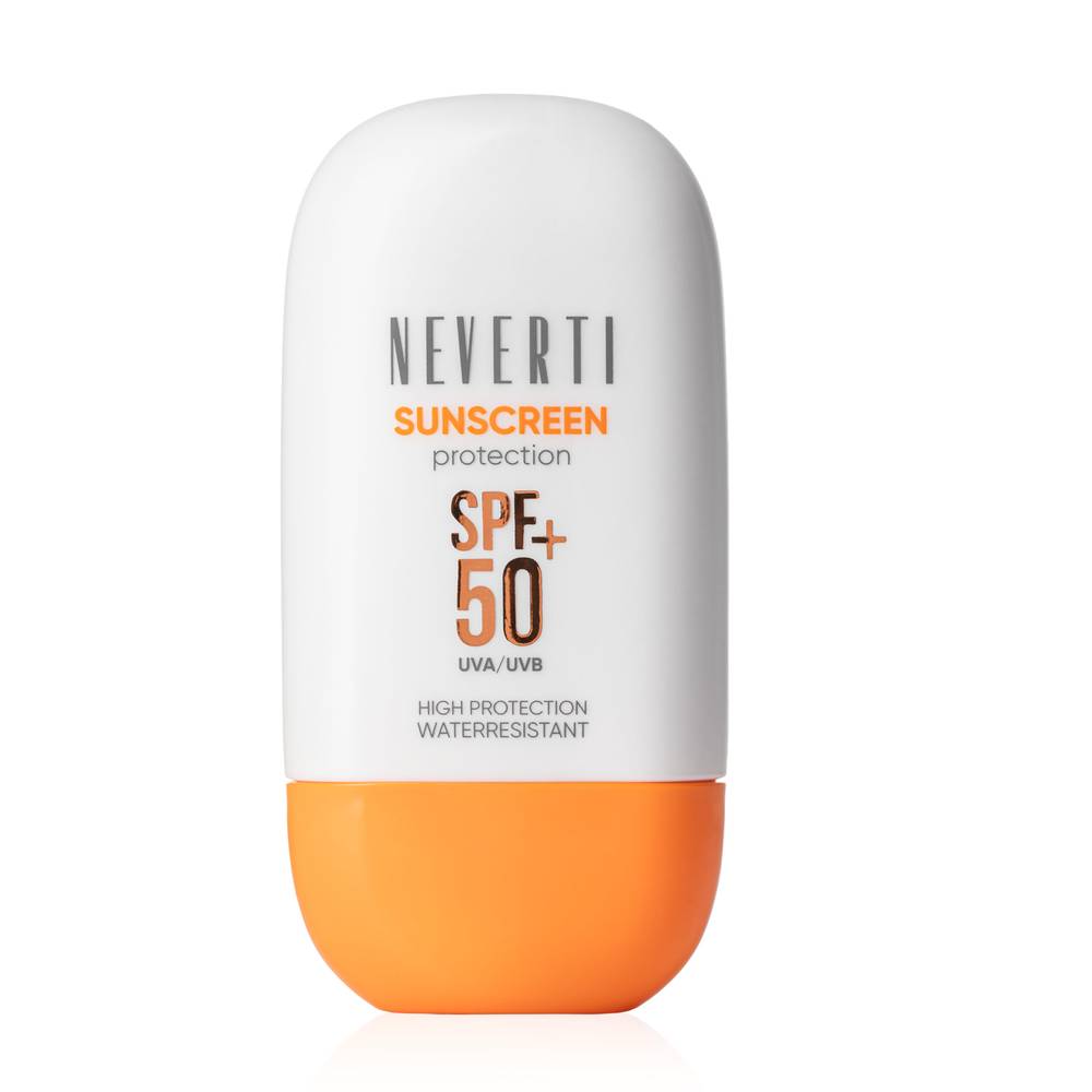Neverti Sunscreen SPF 50+ High Protection 50ml 