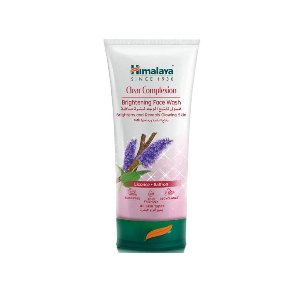 Himalaya, Face Wash, Skin Lightening, Saffron & Licorice, 150 ml