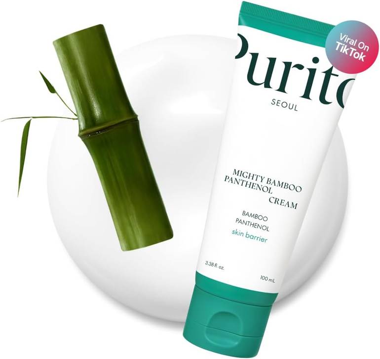Pureto Seoul, Mighty Bamboo Panthenol, Moisturizing Cream, 100ml