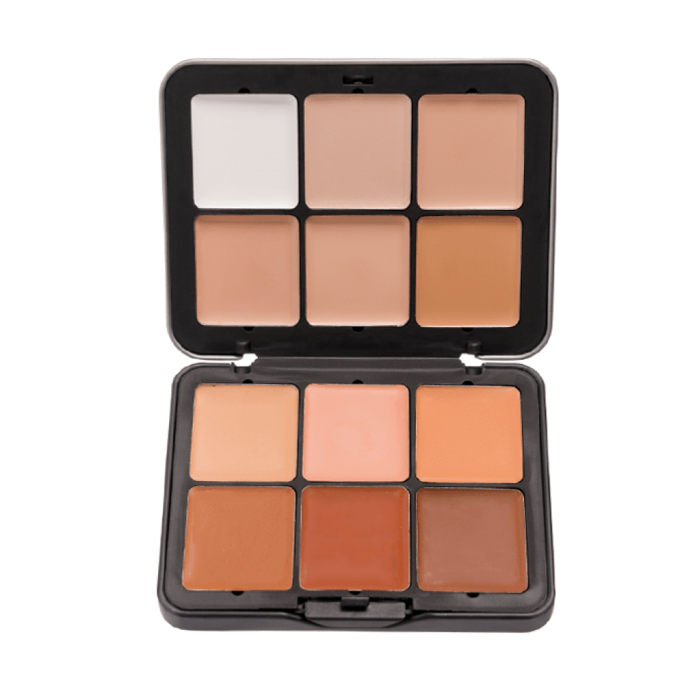Makeover 22, Concealer & Foundation Palette, 12 Colors - CC01