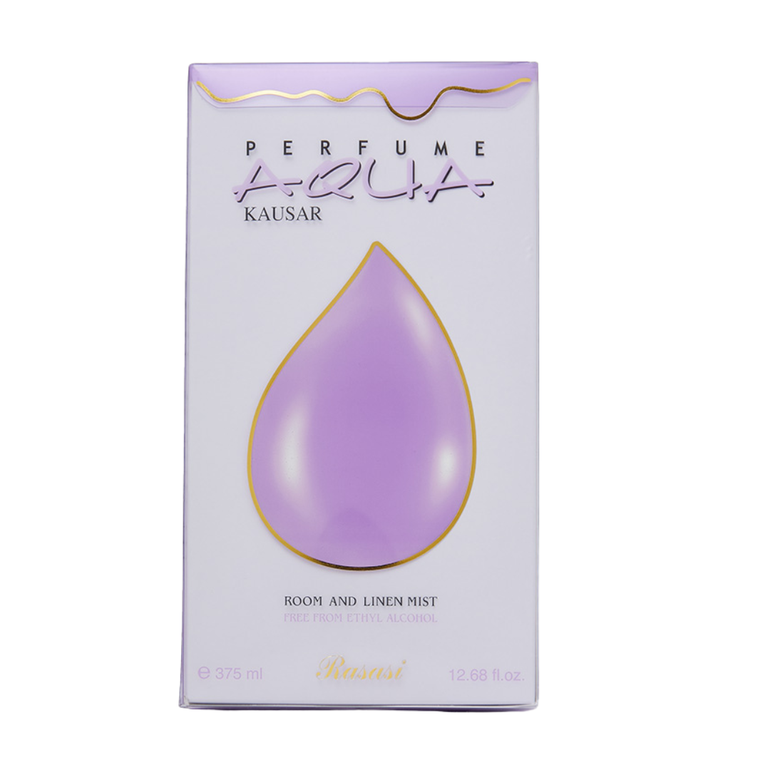 Aqua, Kawthar air freshener, for rooms and bedding,