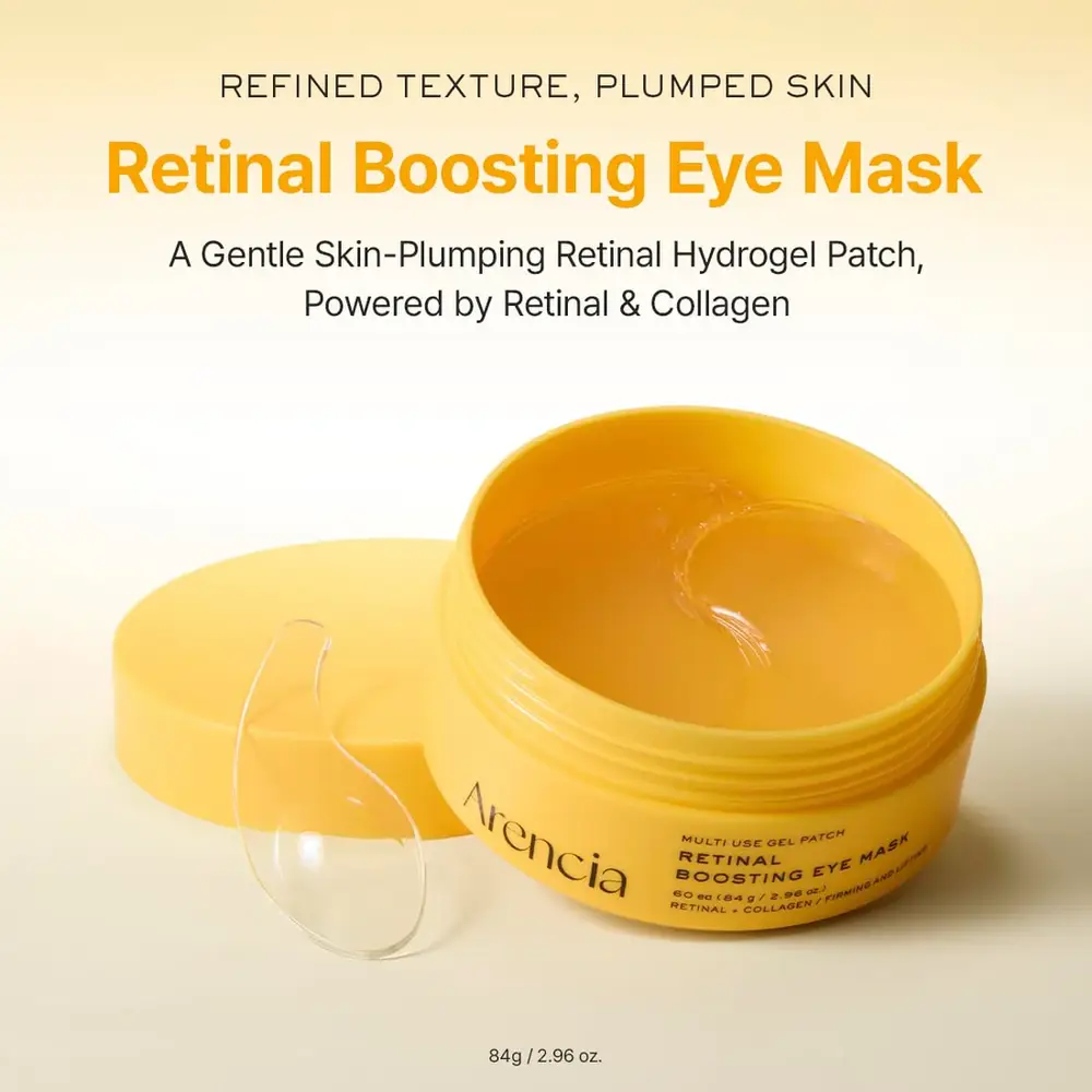 Arencia, Retinal Boosting Gel Eye Patches - 60 Patches