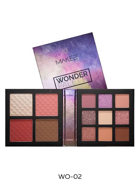 Makeover 22, Palette, Shadow, Eyes, Contour, Wonder Palette, - W0-02