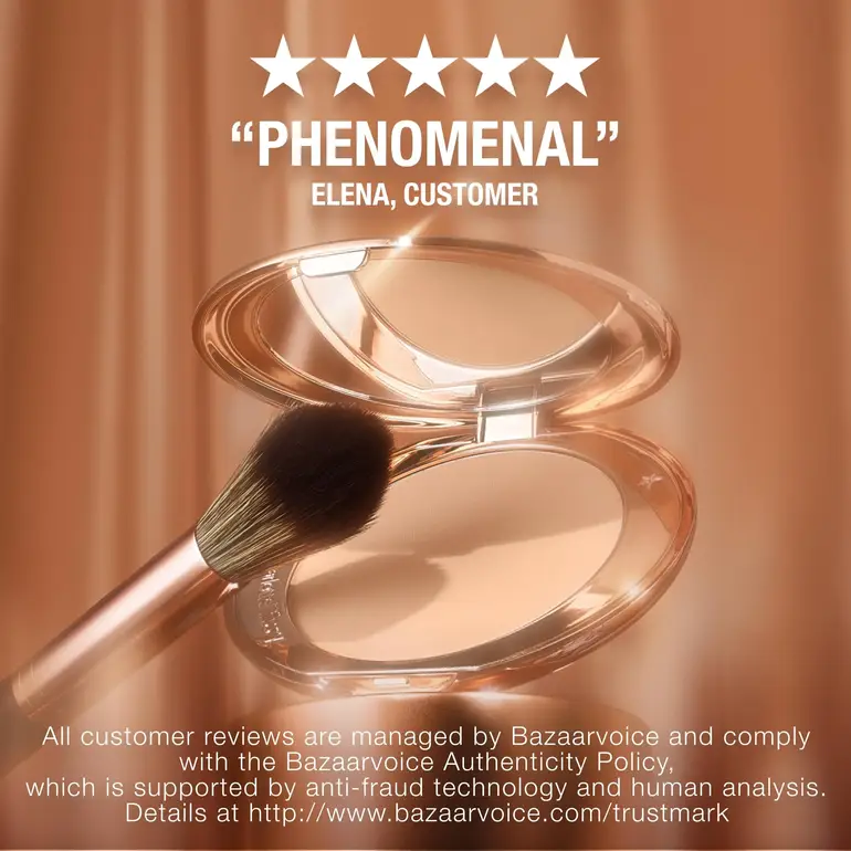 Charlotte, Airbrush Flawless BRUSH Powder, - Multi-Shade