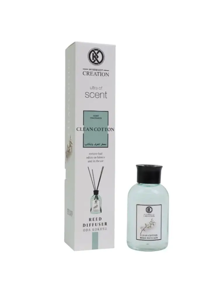 Creation Creation, Room & Office Reed Diffuser, Cotton – 115ml