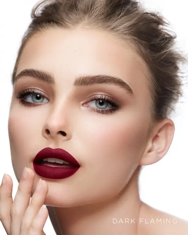 Nora Bo Awadh, Matte Lipstick, - Dark Flaming