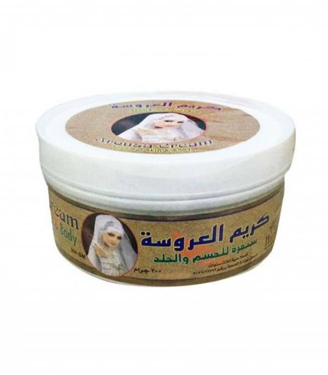 العروسة,  صنفرة كريم, للجسم و الوجه - 300جم