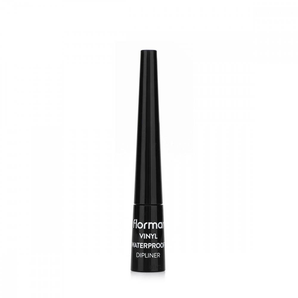 Flormar, Liquid Eyeliner, Waterproof Vinyl, - Black