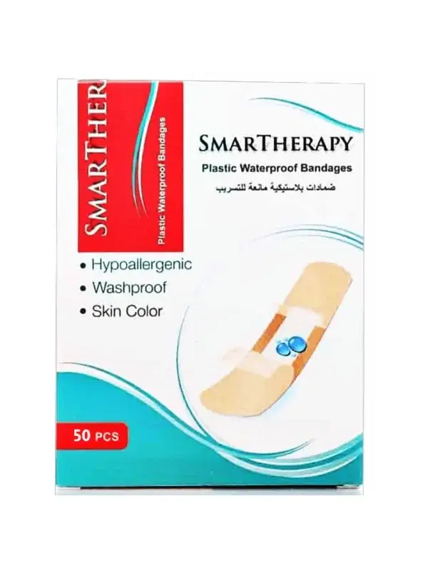 Smart Therapy Waterproof Bandages – 50 PCS