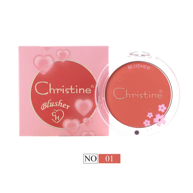Christine, red blush, ch-b2317-multi shades