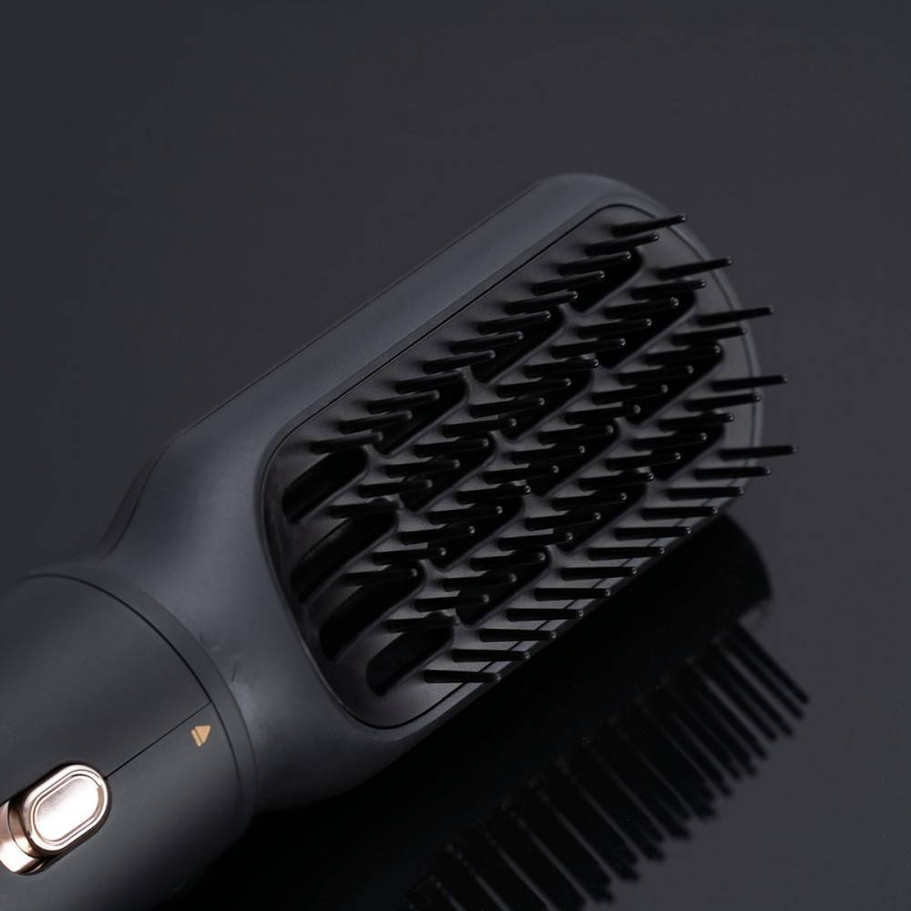 REBUNE hair styler consisting of two pieces, black color re-2108-2