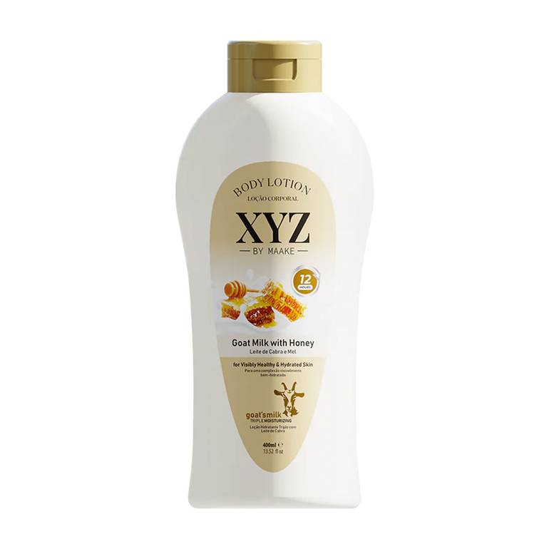 maake, XYZ Body Lotion, Goat Milk & Honey, - 400 ml
