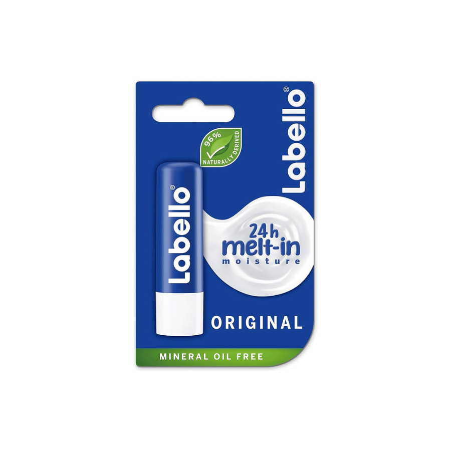 Labello, moisturizing lip balm, with natural oils,