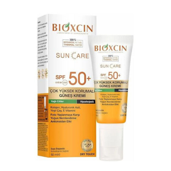 Bioxcin Suncare SPF 50+ Very High Protection Sun Cream for Oily Skin - 50 ml