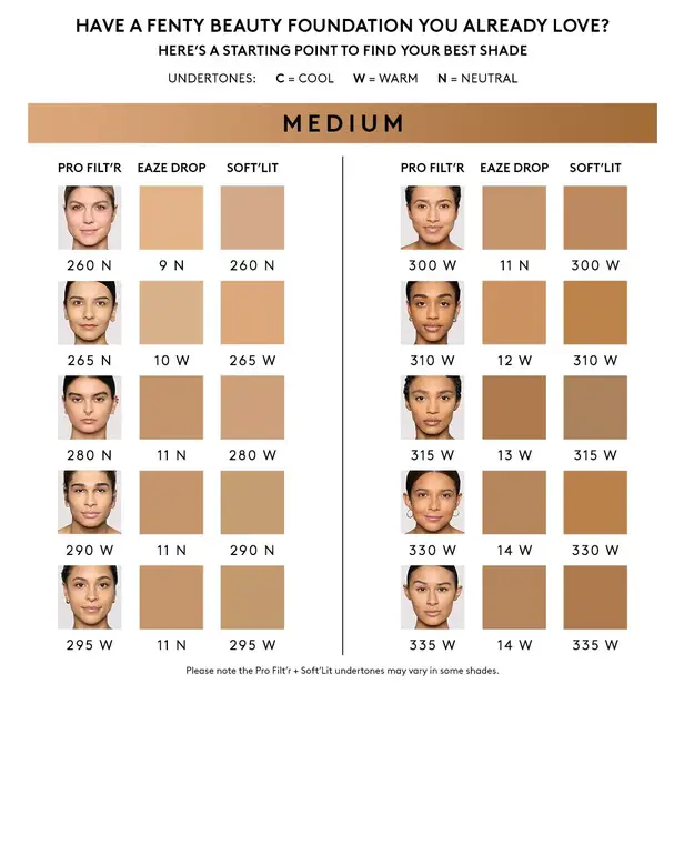Fenty Beauty Lightweight Blurring Foundation Eaze Drop - Multiple Shades