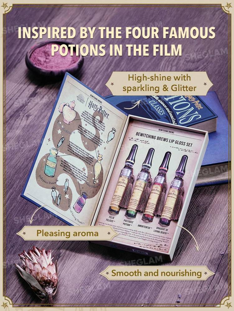 SHEGLAM, Harry Potter™ Bewitching Brews Lip Gloss Set 