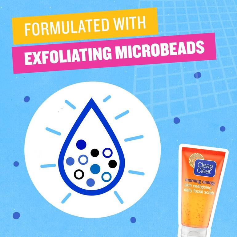 Clean & Clear Daily Exfoliating Scrub with Purifying Beads, 150ml
