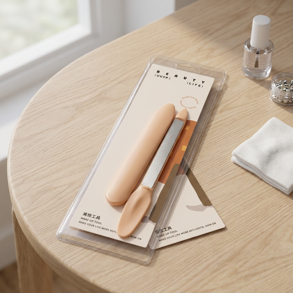 YoUUYP, Professional Metal Nail File with Protective Cover