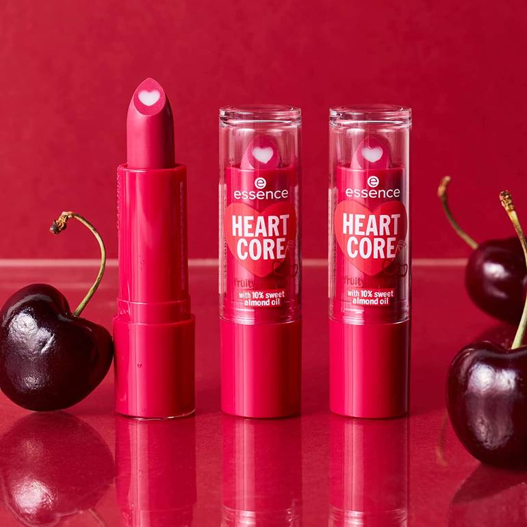Essence, Fruity Lip Balm, Cherry Flavor, 01