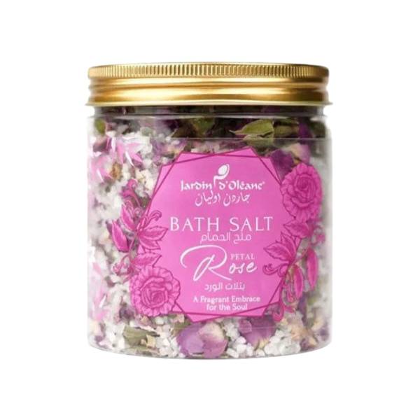 Garden Olean, Bath Salt, Rose Petals - 500g