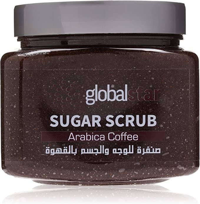 Global Star, Scrub, for Face and Body, - with Coffee