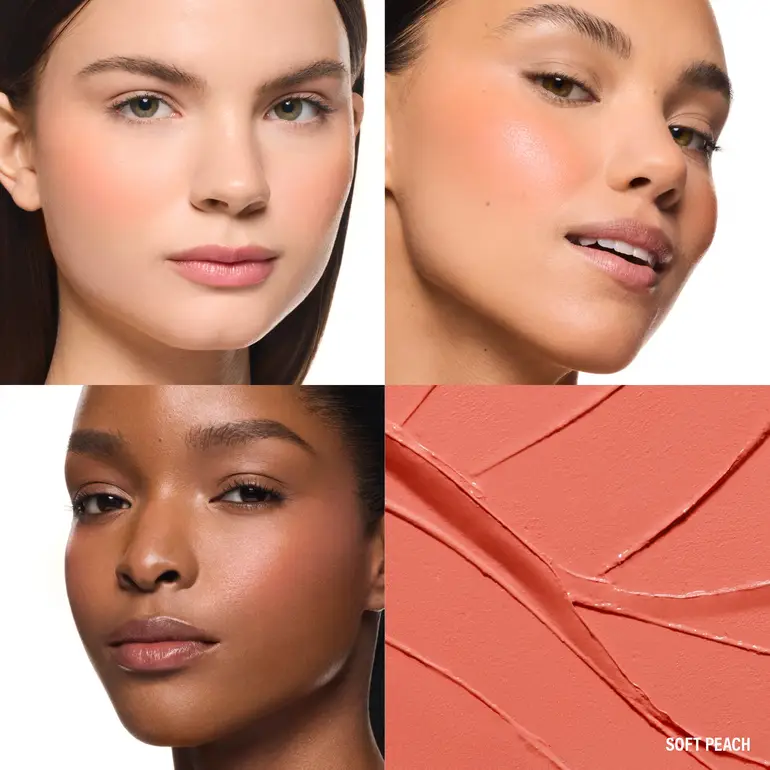 By Mario, Blush, Soft Pop Stick, -SOFT PEACH