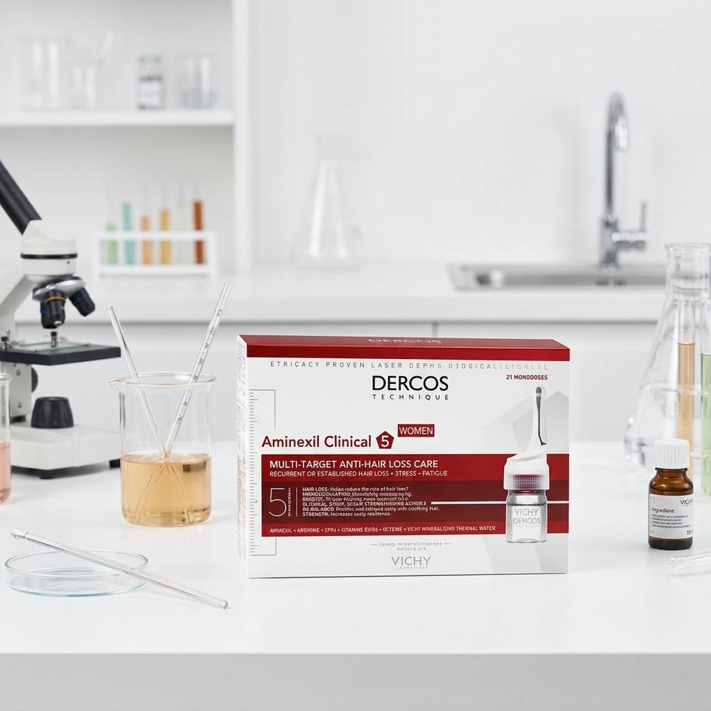 Vichy, Anti-Hair Loss Range, Aminexil Clinical, for Women