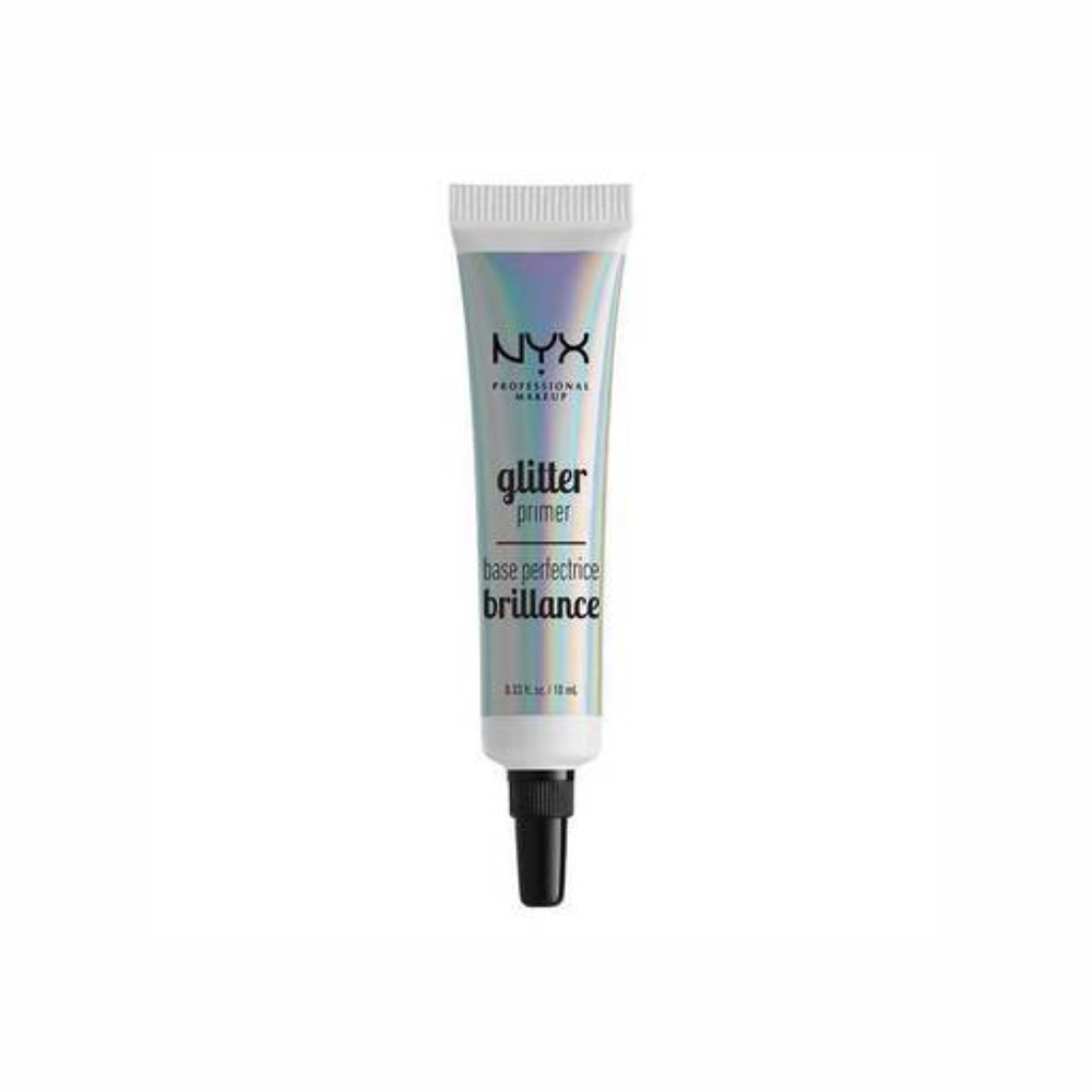 NYX Long-Wear Glitter Primer is a professional eye and lip gloss fixer
