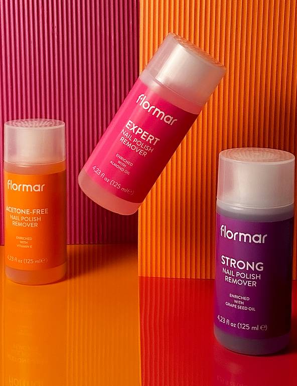 Flormar, Nail Polish Remover, Expert with Almond Oil, 125ml