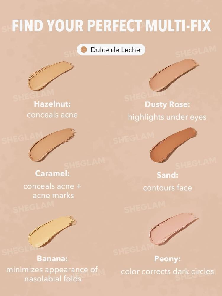 SHEGLAM Concealer Palette – Multiple Shades 
