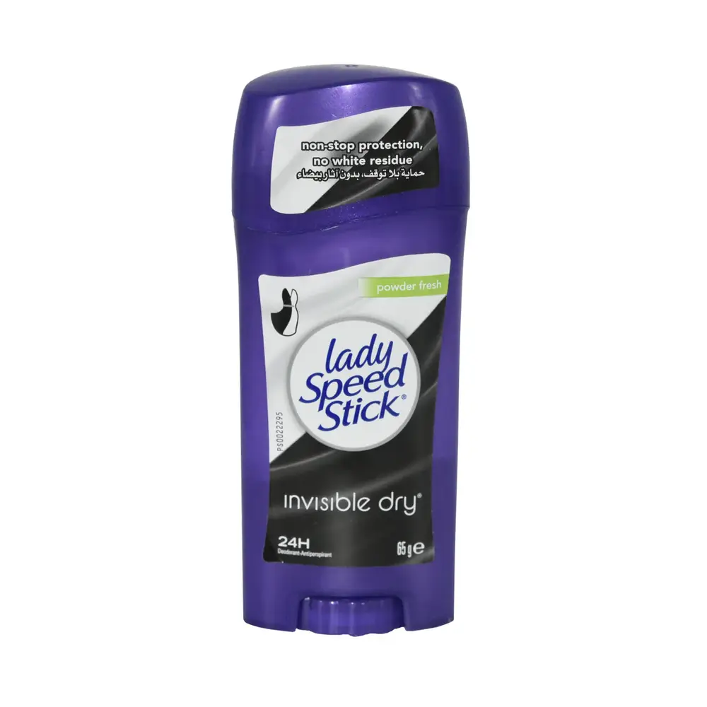 Lady Speed Stick, Deodorant, Powder Fresh Invisible Dry,