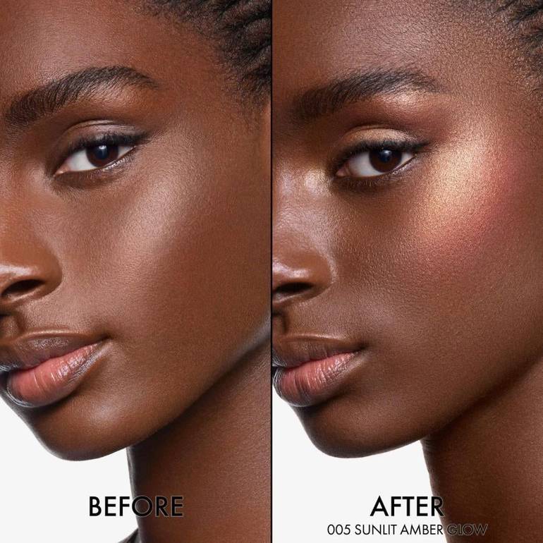 Dior, Backstage Blush and Highlighter Palette, - 005 Sunlit Amber Glow
