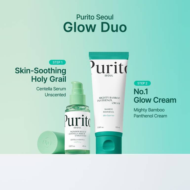 Pureto Seoul, Mighty Bamboo Panthenol, Moisturizing Cream, 100ml
