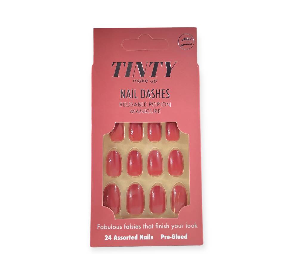Tinty artificial nails set 24 pieces-ms13