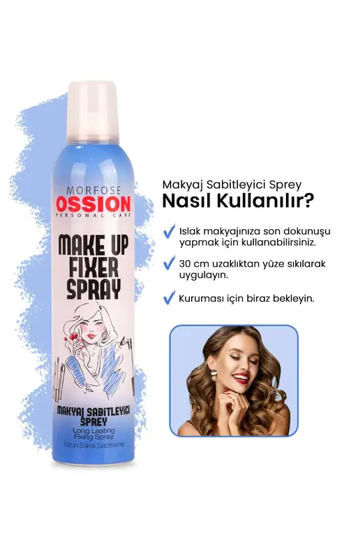 Ossion, makeup fixing spray,- 300 ml