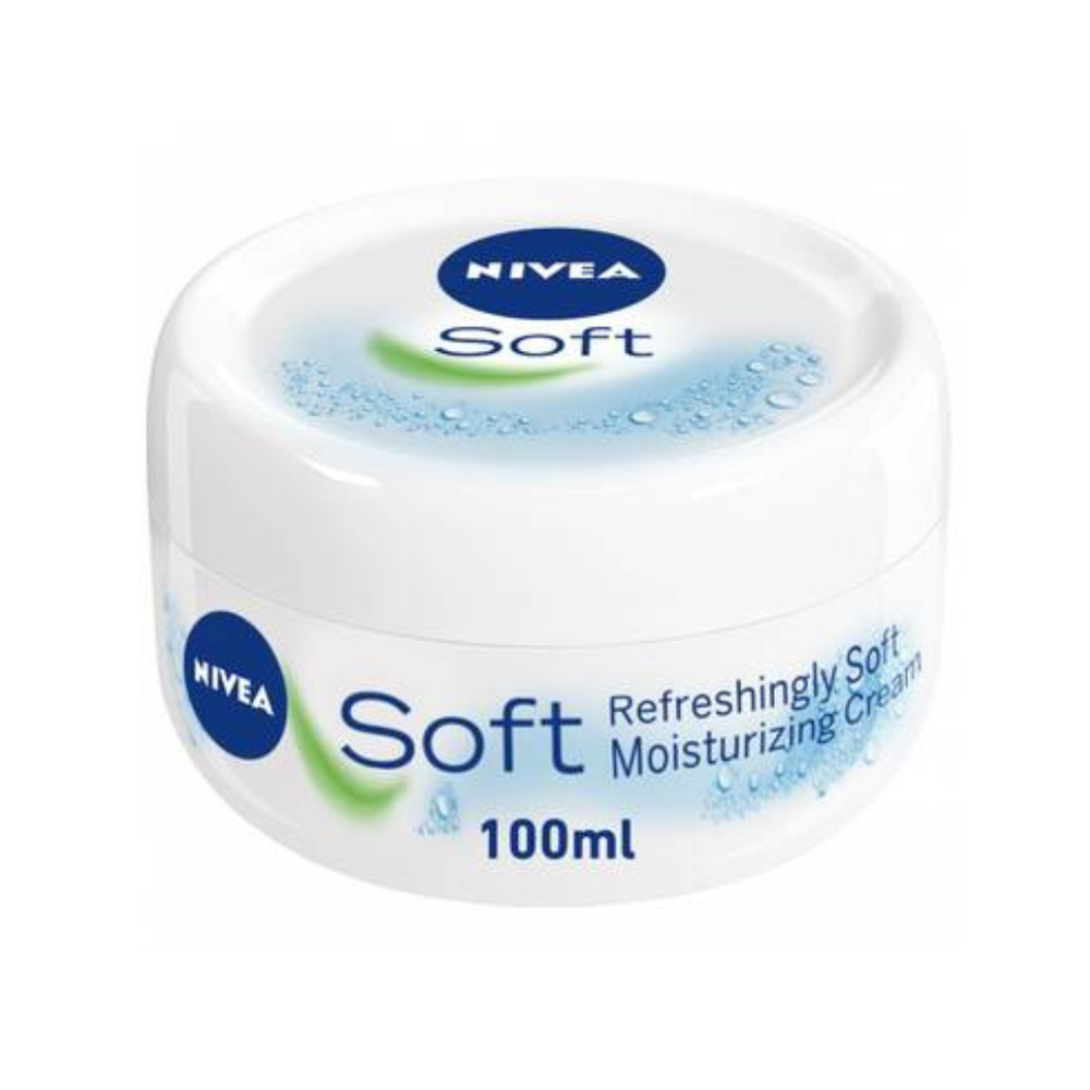 NIVEA, Soft Cream, Moisturizing and Softening Cream, 100ml