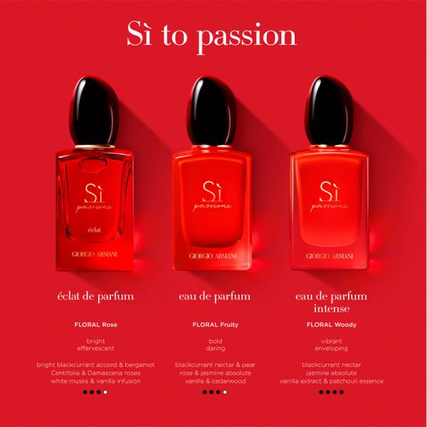 Giorgio, Armenian, perfume, S, i, Passion, Eclat, for women, perfume - 50 ml